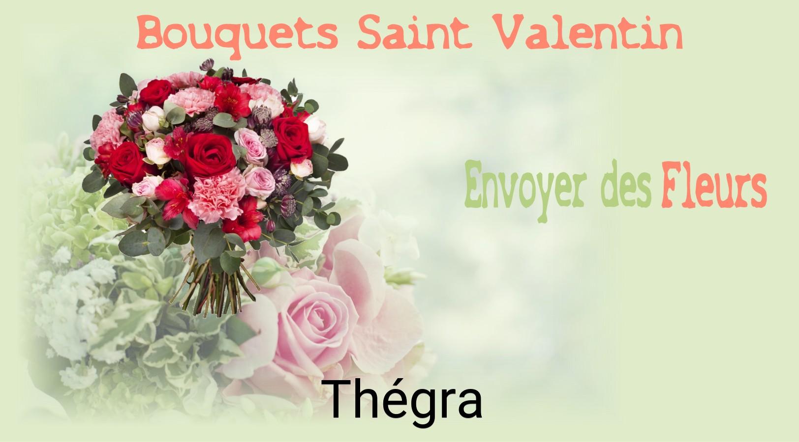 Roses de Saint-Valentin livrées à Thégra